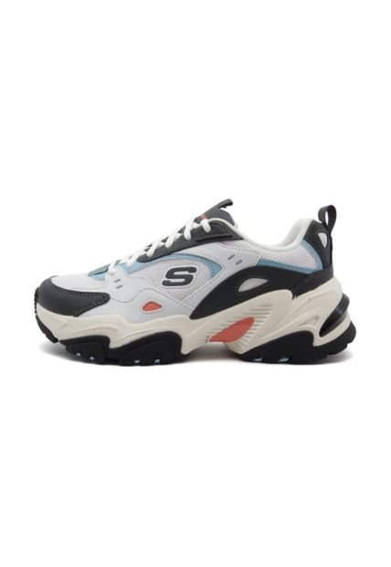 Tenis Skechers Stamina V2-The Rise Up White/Charcoal