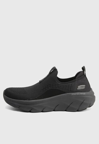 Tenis Skechers Relaxed Fit: D'Lux Walker 2.0 Negro Skechers