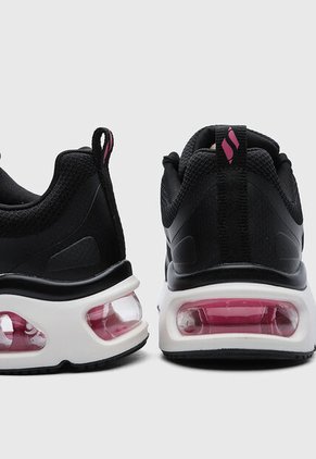 Tenis SKECHERS Tres Air Uno - Revolution Airy Negro