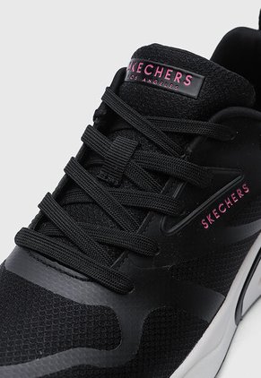 Tenis SKECHERS Tres Air Uno - Revolution Airy Negro