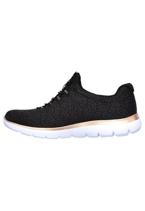 Tenis Mujer Skechers Summits Fresh Take Negro-Blanco