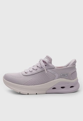 Tenis Lifestyle SKECHERS Bobs Arc Waves 2.0 Lila Skechers