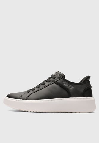 Tenis Lifestyle SKECHERS Court Break - Double Vented Negro Skechers