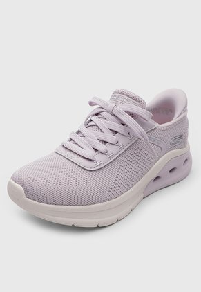 Tenis Lifestyle SKECHERS Bobs Arc Waves 2.0 Lila
