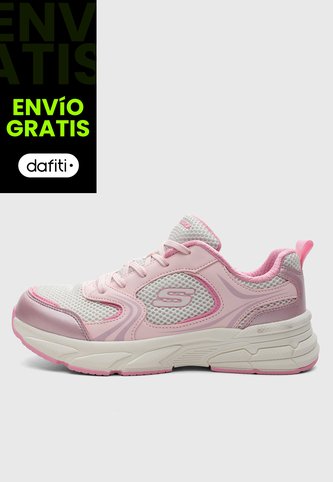 Tenis Lifestyle SKECHERS Retro - Graph Rosa Skechers