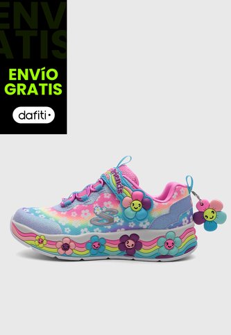 Tenis Lifestyle SKECHERS Flower Friends Multicolor Skechers