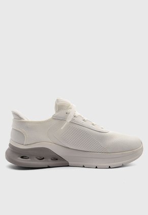 Tenis Lifestyle SKECHERS Bobs Arc Waves Marfil