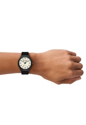 Relojes Skechers Hombre Hillview. Silicona Negro SR5312