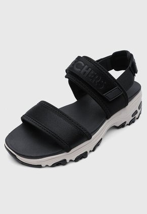 Sandalias SKECHERS D'Lites Negro