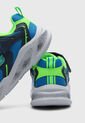 Tenis SKECHERS Meteor-Lights Azul de Skechers