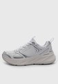 Tenis Lifestyle SKECHERS Edgeride Silver Eclipse Blanco de Skechers