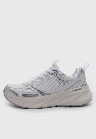 Tenis Lifestyle SKECHERS Edgeride Silver Eclipse Blanco Skechers