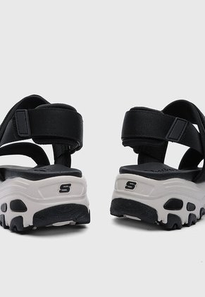 Sandalias SKECHERS D'Lites Negro