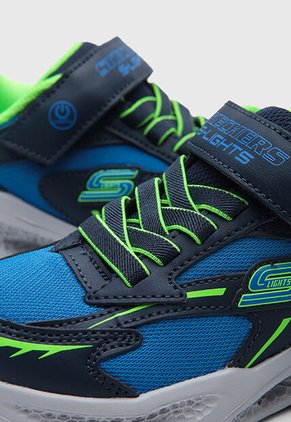 Tenis SKECHERS Meteor-Lights Azul