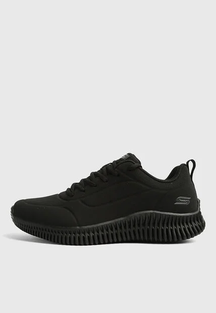 Tenis Lifestyle SKECHERS Bobs Geo Lite Lace Up Negro