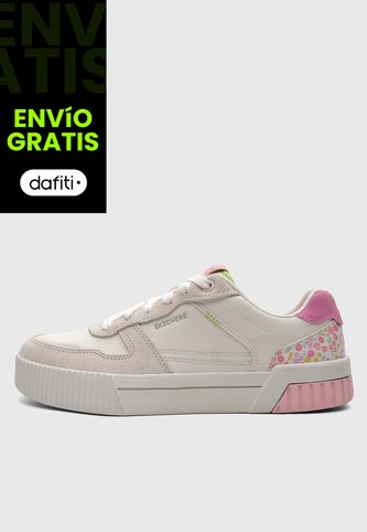 Tenis Lifestyle SKECHERS Jade - Dainty Florals Beige Skechers