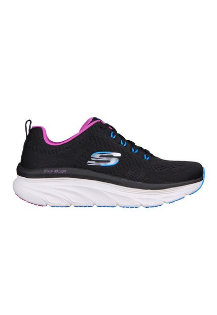 TENIS SKECHERS MUJER 149368BKPR D'LUX WAL Talla 9