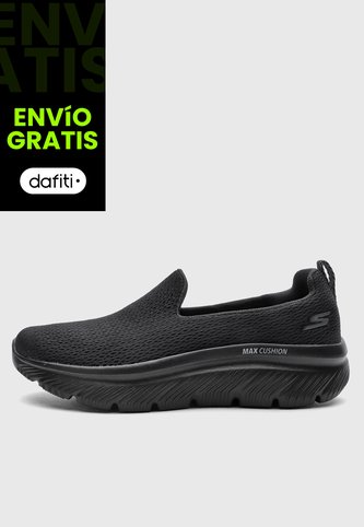 Tenis Walking SKECHERS Go Walk Max Cushioning Hyper Burst - Jenna Negro Skechers