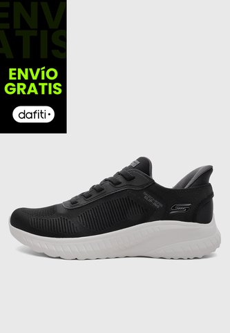 Tenis Lifestyle SKECHERS Bobs Squad Chaos Negro Skechers