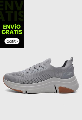 Tenis Lifestyle SKECHERS Bobs Sparrow Flex - Cue In Gris Skechers