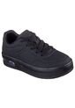 Tenis Mujer Skechers Court Hi Air Ultra Color - Negro de Skechers