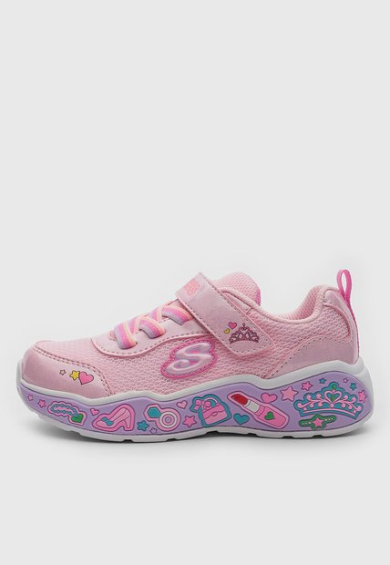 Tenis Lifestyle SKECHERS Play Scene Fun Squad Rosa