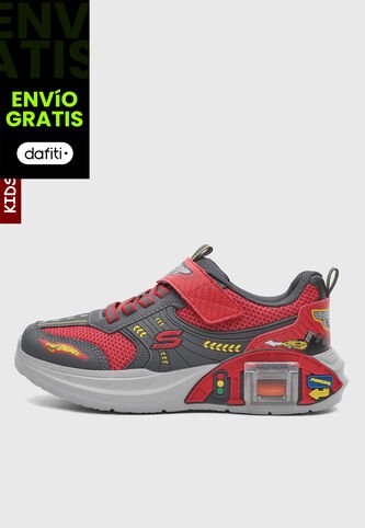 Tenis Lifestyle SKECHERS Garage Rojo Skechers