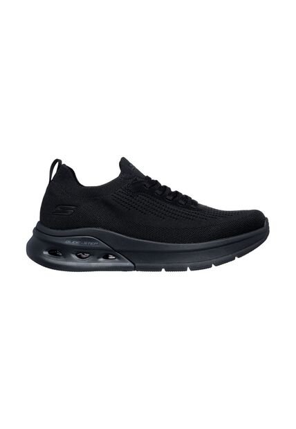 Tenis Skechers Hombre Bobs Arc Waves 2.0 Memory Foam Negro