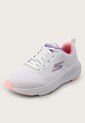 Tenis Running Blanco-Violeta-Rosa Skechers GO RUN Elevate de Skechers