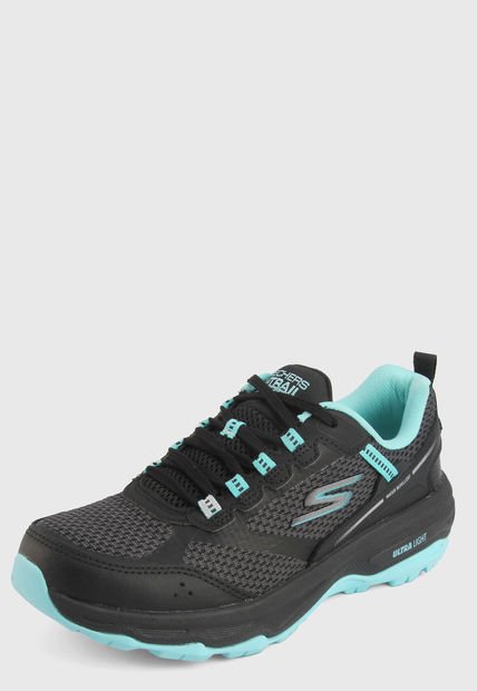 Tenis Running Negro-Azul Skechers Go Run Trail