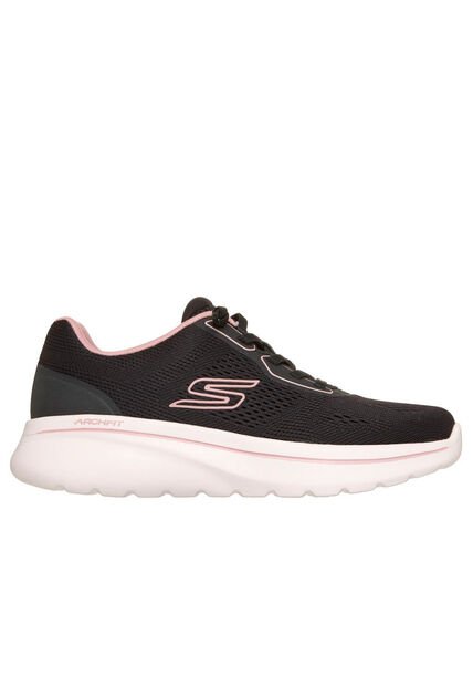 Tenis Mujer Skechers Go Walk Arch Fit - Negro