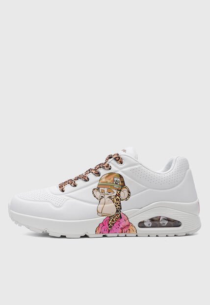 Tenis Lifestyle SKECHERS Uno - Dr. Bombay Blanco