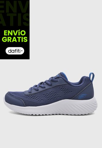 Tenis Lifestyle SKECHERS Bounder Azul Skechers