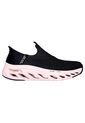 Tenis Skechers Mujer  Arch Fit Glide Step -  Negro - Blanco de Skechers