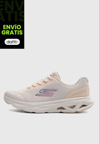 Tenis Running  SKECHERS Glide-Step Vortex Beige Skechers