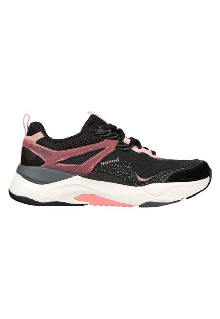 TENIS SKECHERS MUJER MIRA 149882BKPK