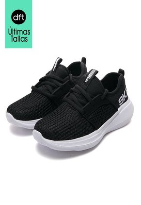 Tenis Training Negro-Blanco Skechers Kids Valor