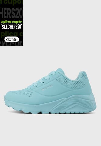 Tenis SKECHERS Uno Lite - In My Zone Azul Skechers