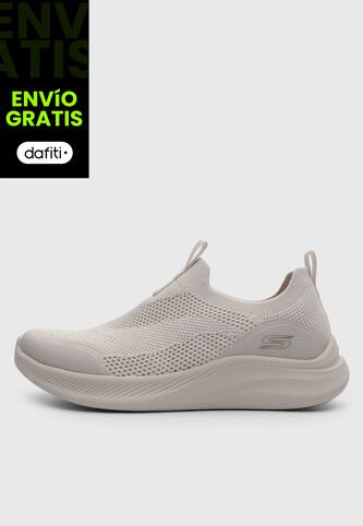 Tenis Lifestyle Bobs Modaflex-Chilldawn Beige Skechers