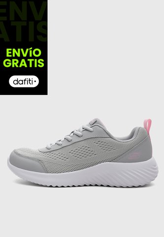 Tenis Lifestyle SKECHERS Bounder Gris Skechers