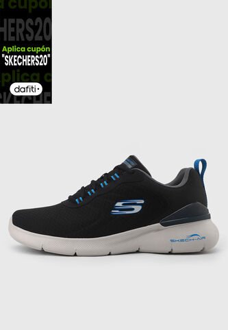 Tenis SKECHERS Skech Air Dynamight 2.0 - Durron Negro Skechers