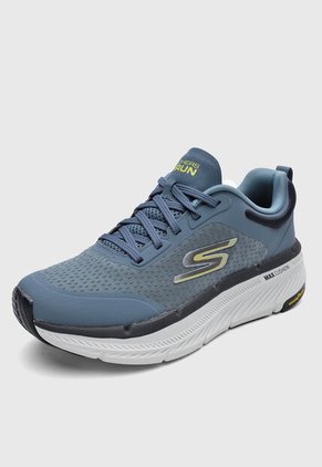 Tenis Running Skechers Max Cushioning Premier 2.0 Azul
