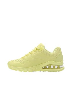 Tenis Mujer Skechers Uno Pastel - Amarillo
