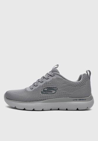 Tenis Running SKECHERS Summits Gris Skechers
