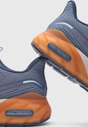 Tenis SKECHERS Max Protect Sport Azul