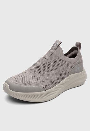 Tenis Lifestyle Skechers Bobs Moda Flex  Taupe