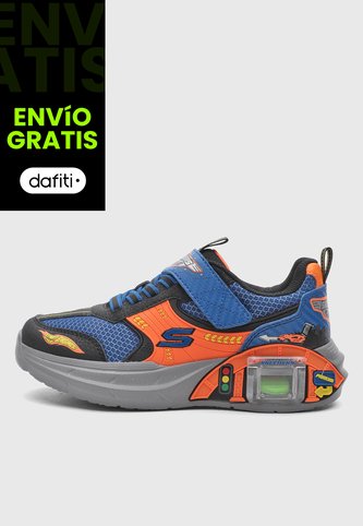 Tenis Lifestyle SKECHERS Garage Azul Skechers