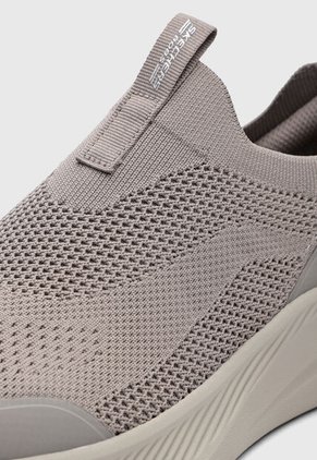 Tenis Lifestyle Skechers Bobs Moda Flex  Taupe
