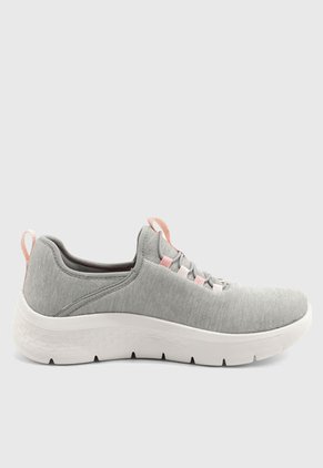 Tenis Walking Gris-Palo Rosa Skechers GOwalk Flex - Lucy