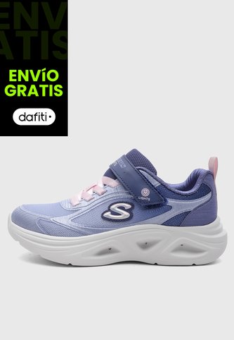 Tenis Lifestyle SKECHERS Sola Glow 2.0 Lila Skechers